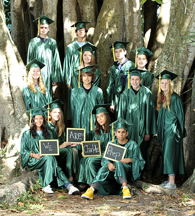 Charlotte Preparatory School, 2020 Graduating Class Photo