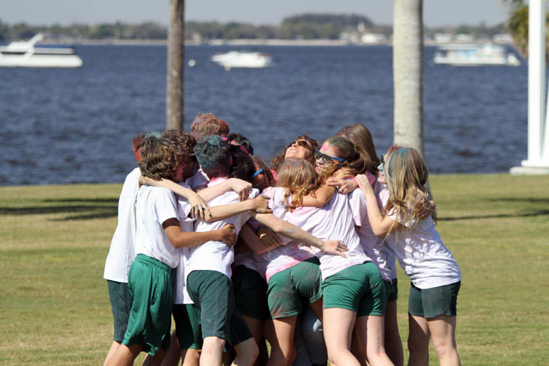 Charlotte Preparatory School Students and staff learning together